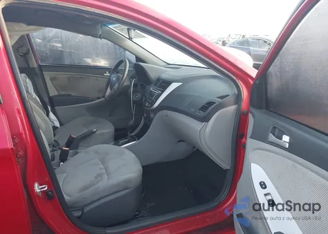2014 Hyundai Accent Gls from USA, damaged, VIN KMHCT4AE5EU663825